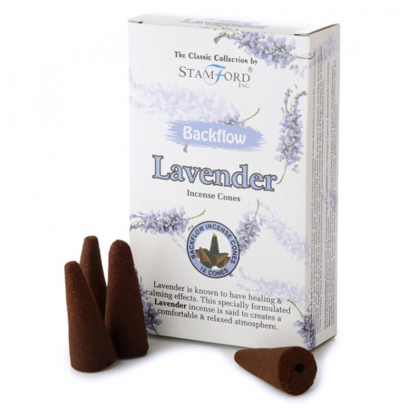 Recunostinta - Conuri Parfumate backflow, Lavanda