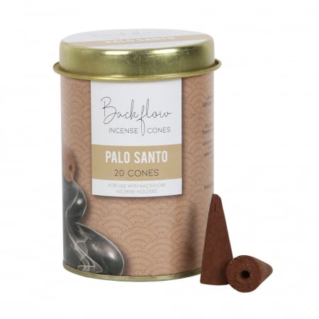Conuri parfumate - Conuri parfumate backflow, Palo Santo, 20 buc