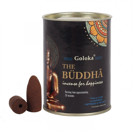Conuri parfumate - Conuri parfumate backflow, Buddha, 24 buc