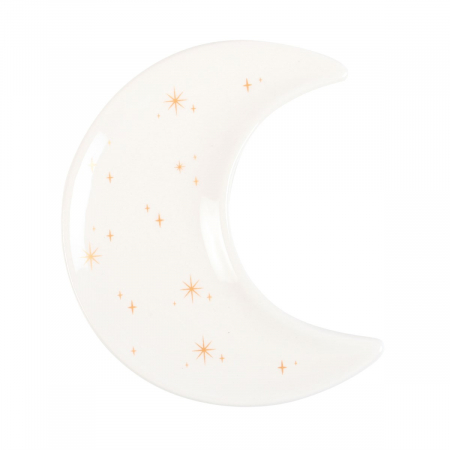 Set Cristale pentru Eliminarea Stresului cu Farfurie Decorativa - Semiluna [3]