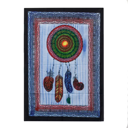 Decoratiuni de perete - Decor textil pictat manual - Prinzător de vise