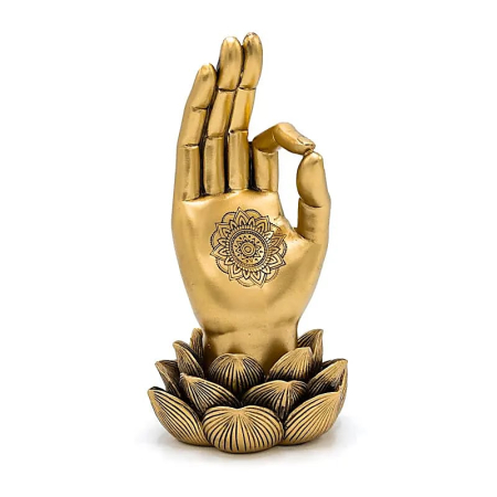 Statui si statuete - Decoratiune Gyan Mudra cu simbolul intelepciunii