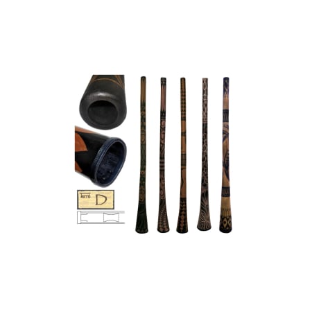 SPIRITUALITATE - Didgeridoo Maori în Re, 172 cm