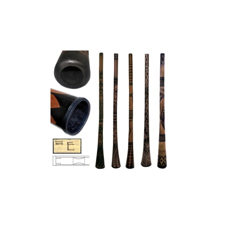 Diverse - Didgeridoo Maori în Mi, 156 cm