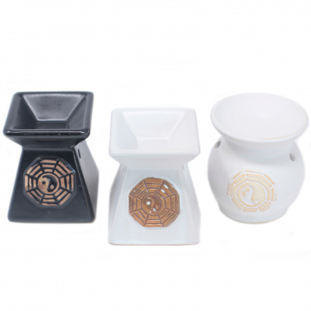 Difuzoare aromaterapie - Difuzor aromaterapie tip lampa Yin Yang