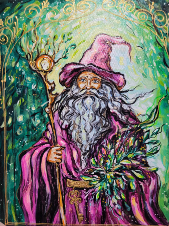 PICTURI - Merlin Pictura pe panza