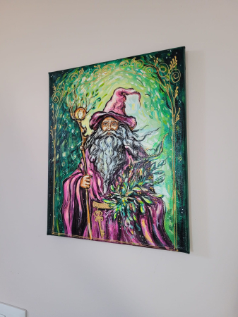 Merlin Pictura pe panza [1]