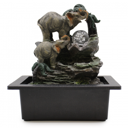 Fantani - Fantana Zen - Familie de Elefanti, 30 cm