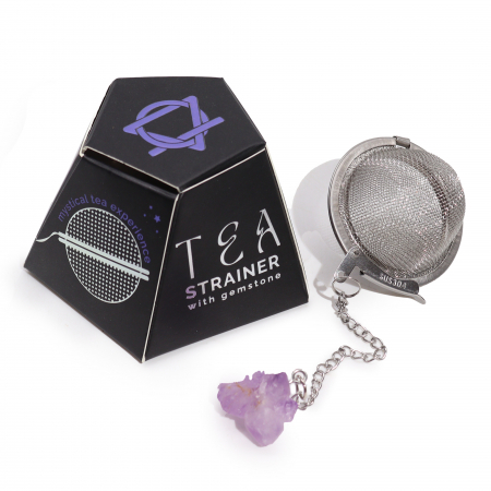 Accesorii servire ceai - Filtru de Ceai cu Ametist