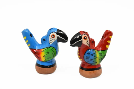 Fluier de lut cu sunet de pasare, Peru [1]