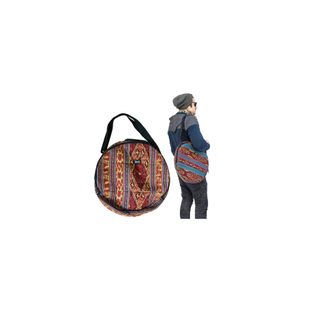 Geanta pentru toba samanica IKAT 40cm Rosu [1]