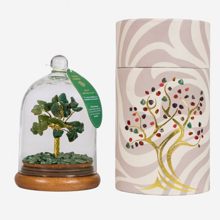Decoratiuni din cristale - Gradina Cupola cu Pietre Pretioase – Aventurin Verde – 30 Pietre