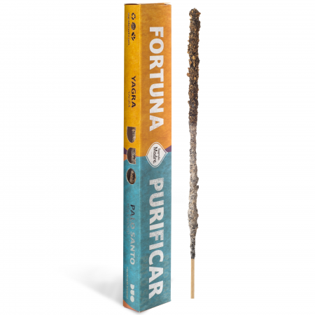 Fumigatie Ritualica - Betisoare parfumate cu Yagra si Palo Santo, Noroc si Purificare