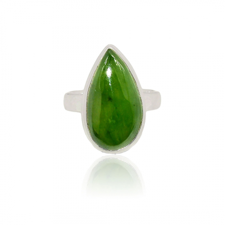 Inele - Inel Jad (Nefrit) - Argint 925 - M02