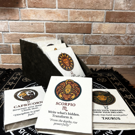 Jurnale Semne Zodiacale, hartie Lokta [1]