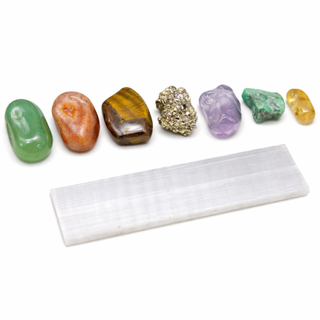 Pietre semipretioase slefuite - Kit prosperitate