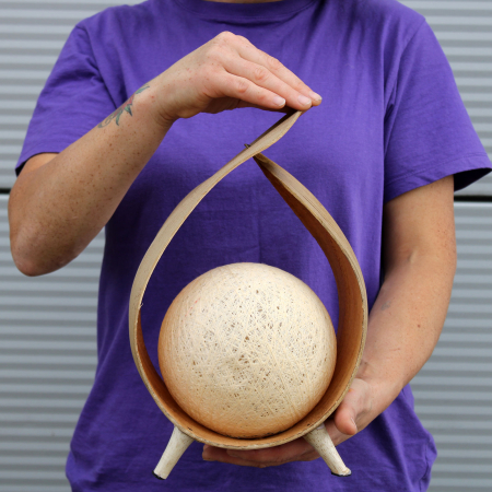 Lampa cu frunza naturala de cocos [2]