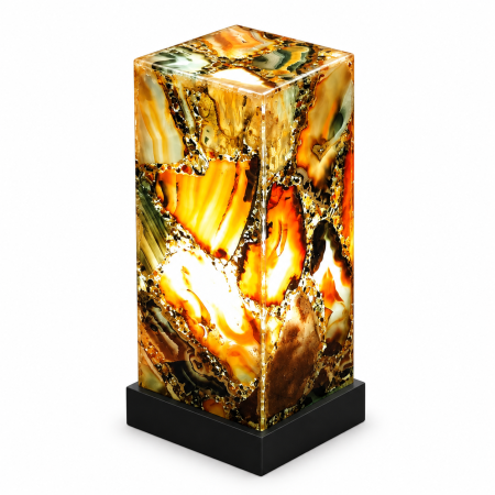 Lampi - Lampa din agat natural, 30x12 cm