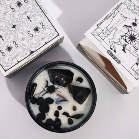 Lumanare Parfumata Tarot - Cavalerul de Spade, 175g [4]