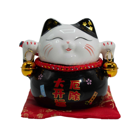 Feng Shui - Maneki Neko Pusculita – Pisica Norocoasa din Ceramica