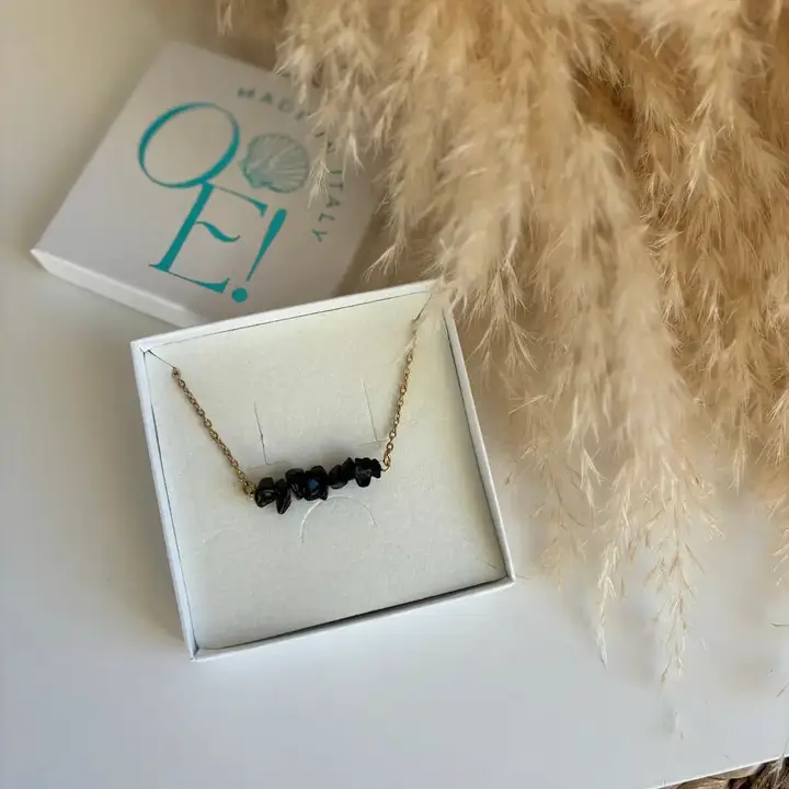 Black Fragments Colier cu Onix [2]