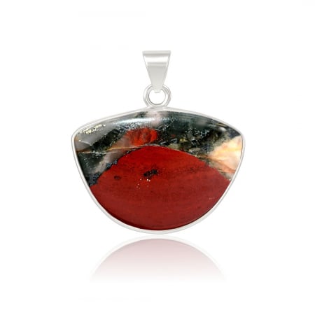 Pandantive - Pandantiv Bloodstone - Argint 925 - M02