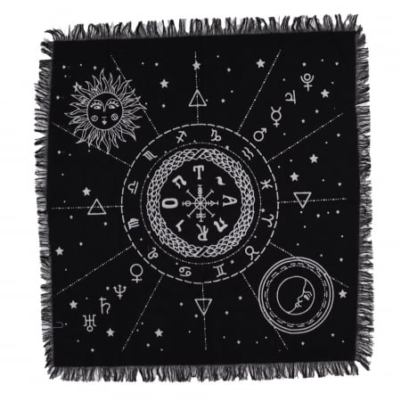 ZODII - Panza de Altar - Luna si Soare, 50 x 50 cm
