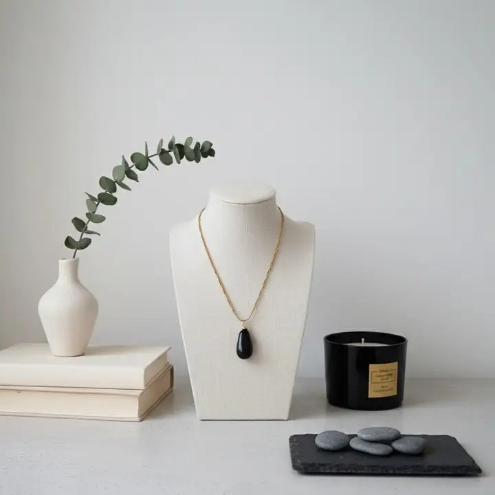 Onyra Colier cu Onix Negru [2]