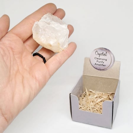 Piatra Vindecarii, Caurt Transparent, Purificare si Curatare Energetica [1]