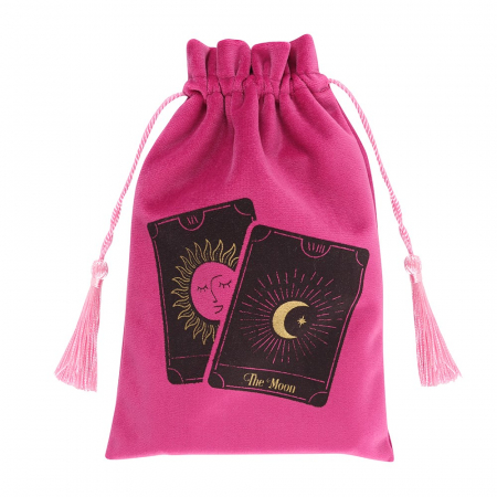 Accesorii - Saculet Carti de Tarot, Sun & Moon