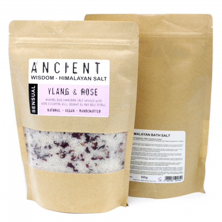 Sare de baie - Sare de Baie Himalaya cu Ulei de Lavanda si Jojoba