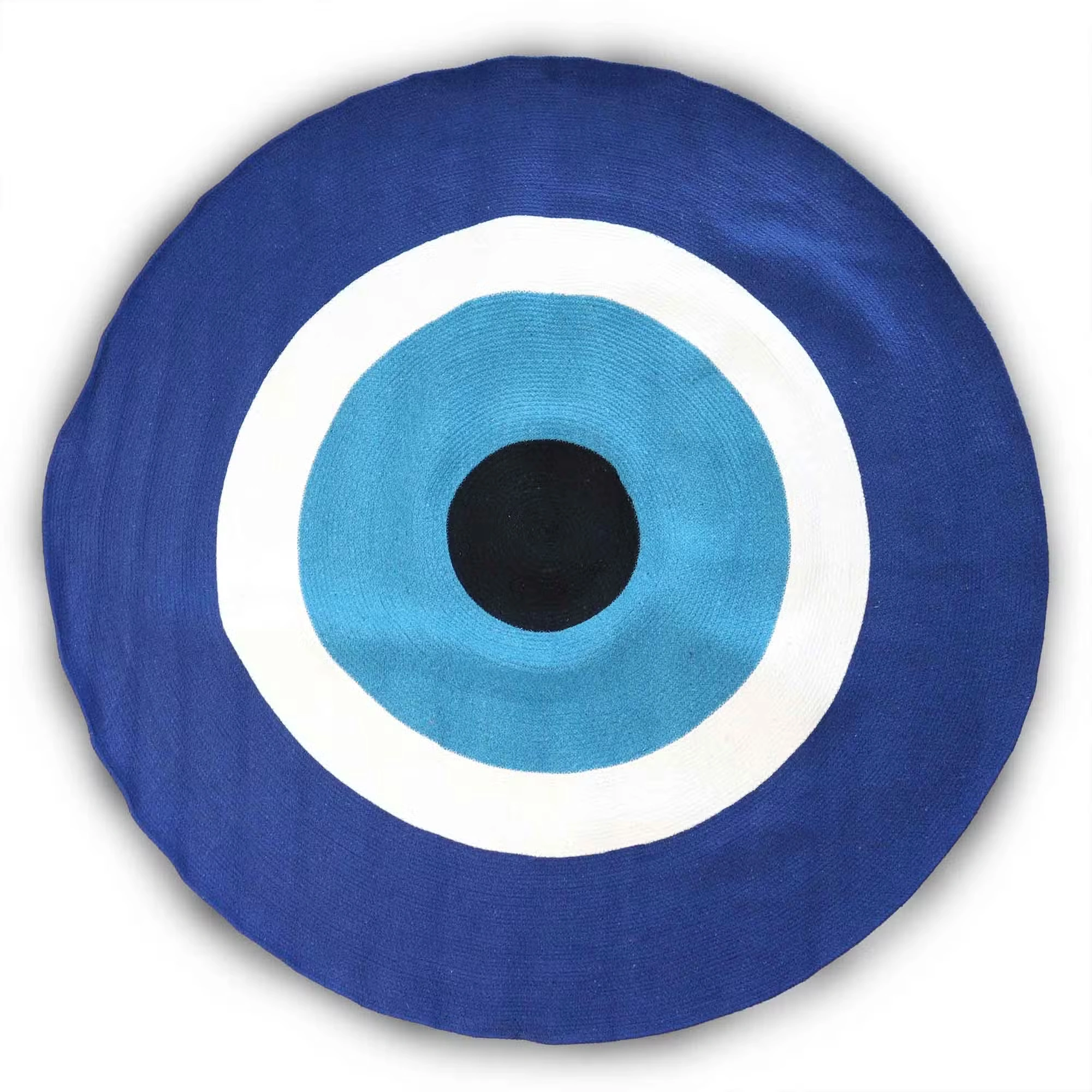 Diverse - Covor din Sfoara de Bumbac cu Ochi Rau/ Turkish Eye – 150 cm