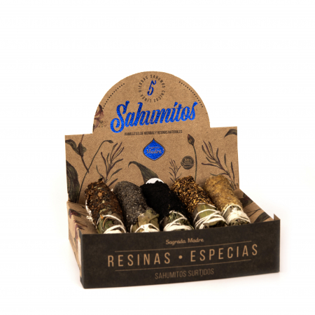 Buchete fumigatie - Set 5 Buchete Fumigatie cu Rasini si Condimente