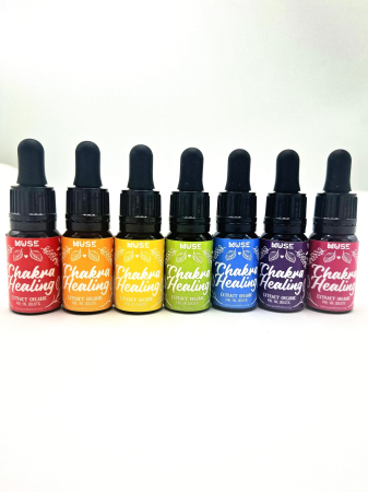 Uleiuri esentiale - Set 7 Elixiruri pentru Chakre