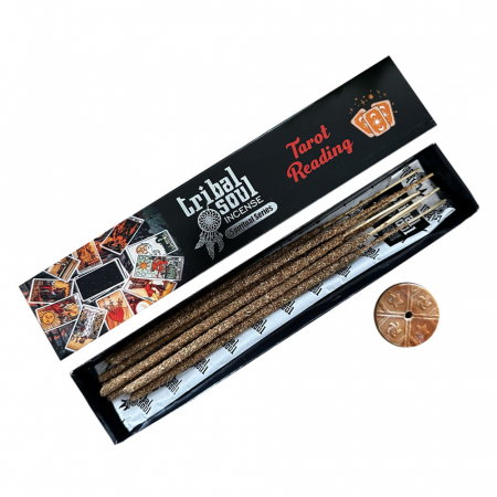 Betisoare parfumate - Set Betisoare Parfumate si suport ceramic, Citirea Tarotului