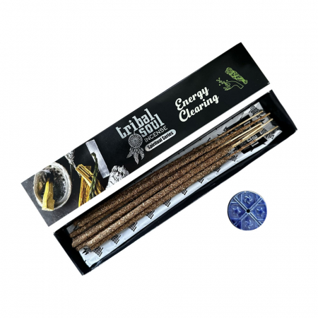 Betisoare parfumate - Set Betisoare Parfumate si suport ceramic, Curatare Energetica