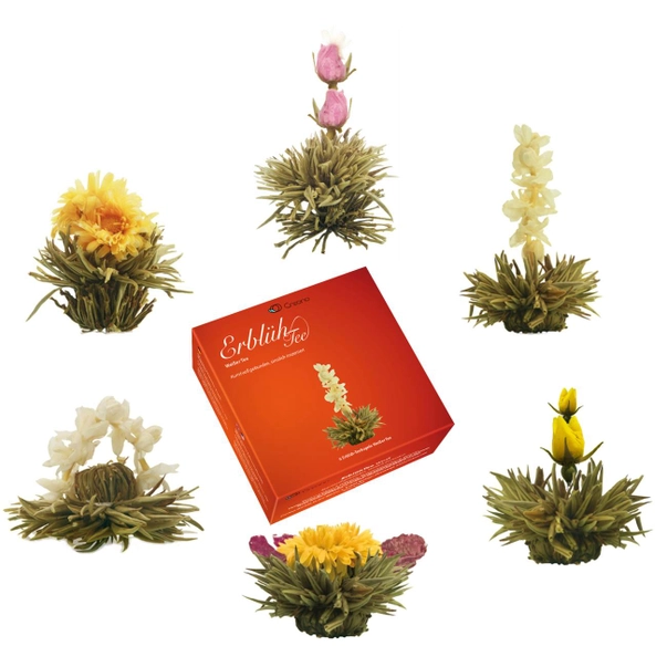 Set Blooming Tea Ceai Alb si Flori [2]