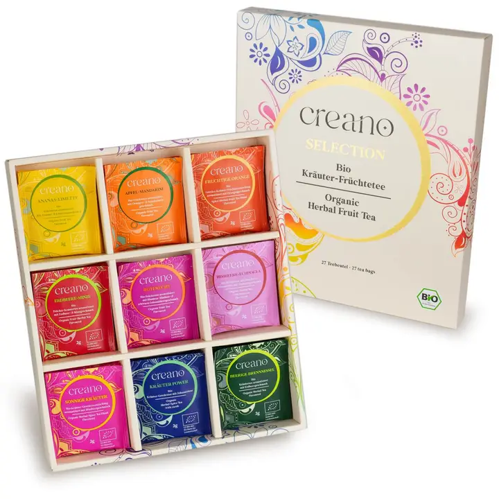Ceaiuri artizanale - Set Cadou Ceai Organic Fruit Spice 27 Plicuri