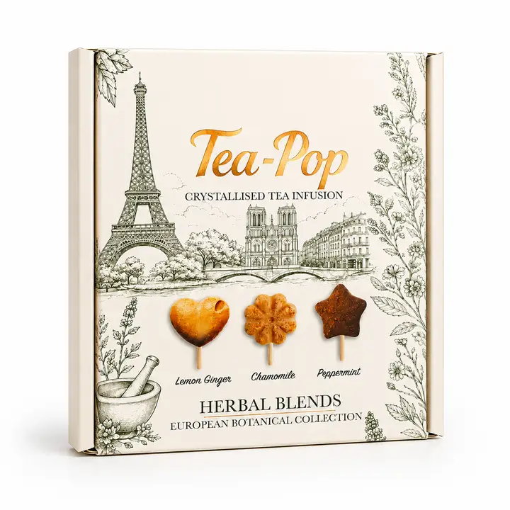 Tea pop - Set Cadou Ceai Tea-Pop European Café, Herbal Infusions