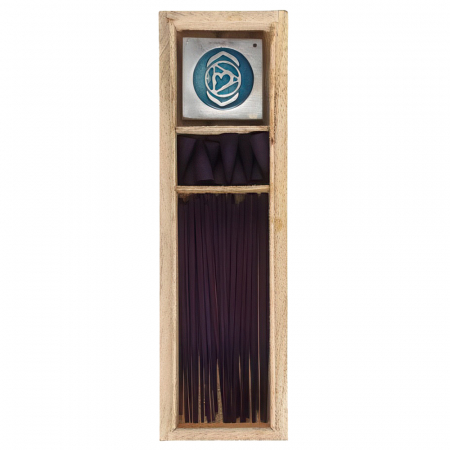 Set Betisoare si Conuri Parfumate, Lavanda, Chakra Al Treilea Ochi [1]