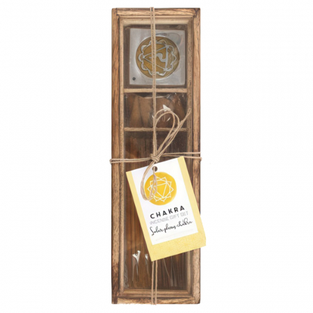 Betisoare parfumate - Set Betisoare si Conuri Parfumate, Lamaie, Chakra Plexului Solar