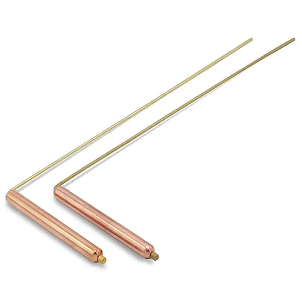 Diverse - Baghete radiestezie 34x13cm , cupru si alama