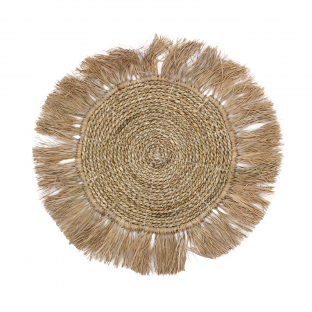 Set 6 decoratiuni de perete din rafie Abu-Abu [3]