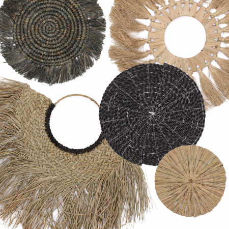Decoratiuni de perete - Set 6 decoratiuni de perete, Bintang Collection