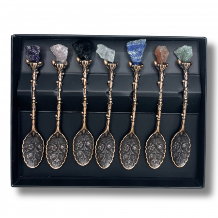 Diverse - Set de Linguri Magice cu Cristale Bronz