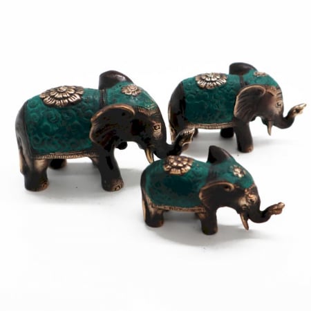 Figurine - Set Figurine Feng Shui, 3 Elefanti Fericiti