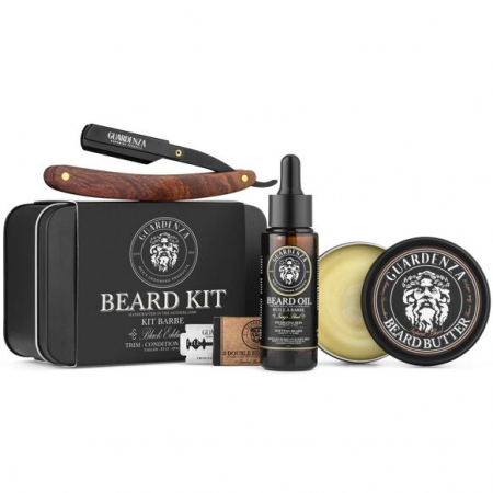 Ingrijire barbati - Set pentru Ingrijirea Barbii, Black Edition