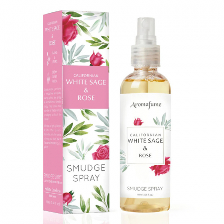 Spray-uri aromatice - Spray Purificator cu Salvie si Trandafir, 100 ml