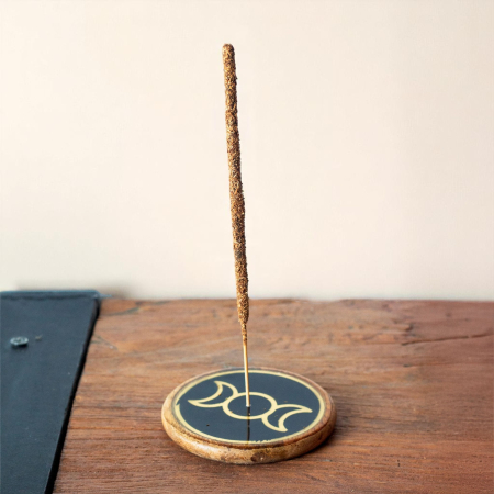 Suport Betisoare Lemn de Mango – Floarea Vietii [1]