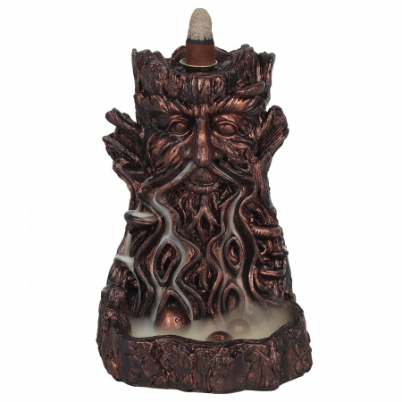 Suporturi si decoratiuni - Suport Conuri Parfumate tip Fantana de Fum, Tree Man